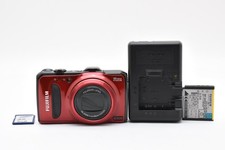 Fujifilm FINEPIX F550EXR Red 16MP 15x Opt Digital Camera EXC  Japan E3017
