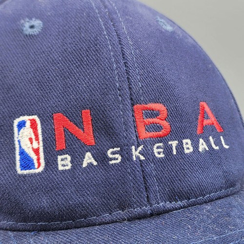 Vintage 90s NATIONAL BASKETBALL ASSN *NBA LOGO* Strapback HAT Neu mit Etikett - Bild 3 von 15
