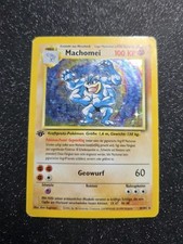 Pokemon Karte Machomei 8/102 Base Set Deutsch 1. Edition