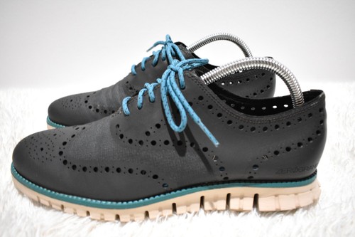 Cole Haan Men's ZERØGRAND Wingtip Oxford Dress Shoes (C14015) - Men's Size 7.5