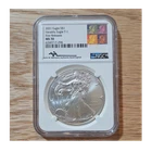 U.S. Mint 2021 American Silver Eagle 1 oz .999 NGC MS70 T-1