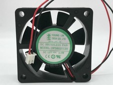 1 PCS YOUNGLIN fan DFS602012H DC12V 2.0W 6020 6CM 2 pin cooling fan y