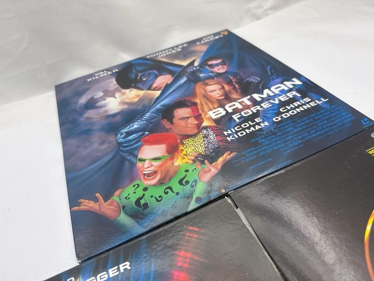 D.C.シリーズ DVD BOX 他 BATMAN Trilogy 3x Laserdisc Set Japan LD English Audio Japanese