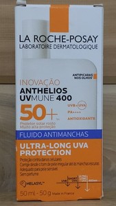 Image of La Roche-Posay Anthelios UVMune Fluide Invisible Anti-Spot SPF50 50ml Exp 05/28