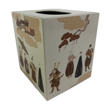 Vintage Asian Themed Andre Richard Tissue Box Cover