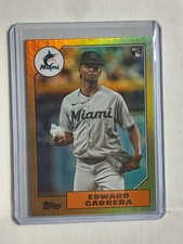 2022 TOPPS ARCHIVES FOIL EDWARD CABRERA 189/199 BASEBALL CARD #228