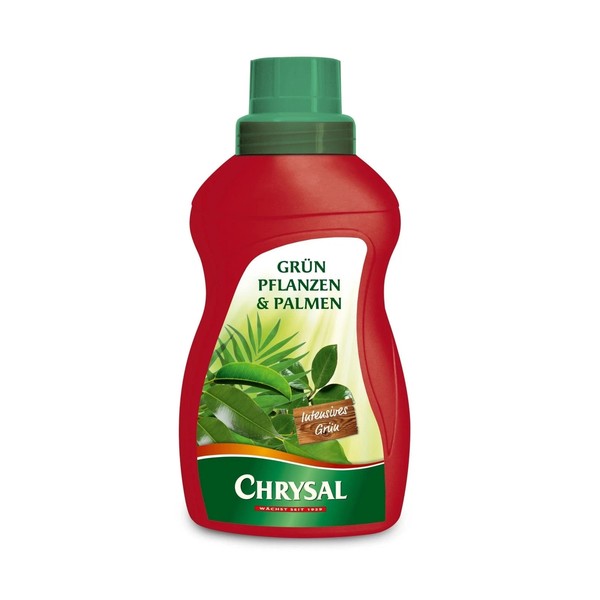 Chrysal FlüSsigdüNger FüR GrüNpflanzen Und Palmen 500 Ml Zimmerpflanzen DüNger-image