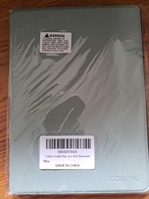 Cobak Sage Green Case for 6.8" Kindle Paperwhite 11th Gen  2021 Smart Cover New