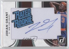 2015-16 Panini Donruss Rated Rookie Signature Jerian Grant #28 Patch Auto 0f8