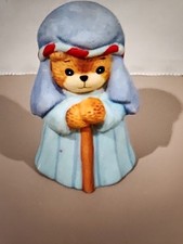 Vintage 1986 Enesco Lucy and Me Christmas Teddy Bear Nativity Set Lucy Rigg