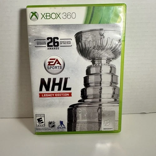 NHL Legacy Edition (Microsoft Xbox 360, 2015) CIB Complete w/ Insert
