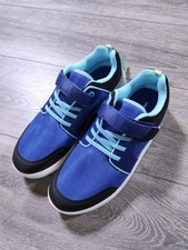 Lands End Active Sneakers Kids Size Medium 6 Blue Shoes Boys Girls