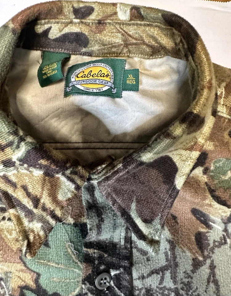 Cabelas Advanced Camouflage Xlarge Hunting Jacket and Pants Made In USA - Image 3 of 4