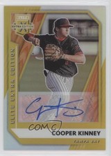 2021 Panini Elite Extra Edition Optic Gold Signatures /10 Cooper Kinney #34 Auto