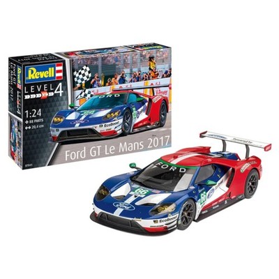 Revell Ford GT Le Mans 2017 24 Stunden Rennwagen Modellbausatz 07041