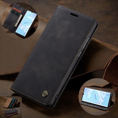 For Huawei P40 Pro P30 P20 Lite Case Magnetic Leather Wallet Stand Flip Cover
