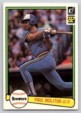 1982 Donruss - Paul Molitor #78