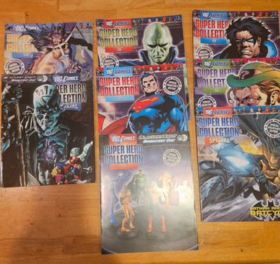 5 Eaglemoss DC Comics Super Hero Collection MAGAZINES Only