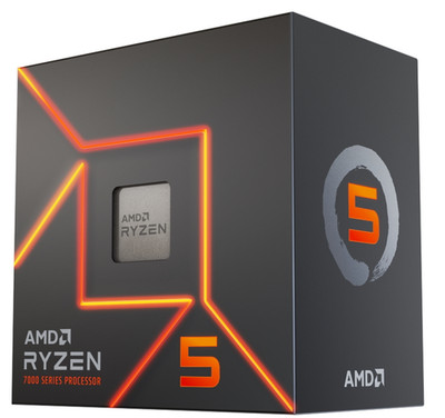 AMD Ryzen 5 7600 3,8 GHz (5,1 Turbo) 6 Core AM5 Desktop-Prozessor