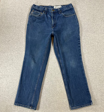 Carhartt Men's Size 34Wx30L Relaxed Fit Blue Medium Wash Denim Jeans Workwear