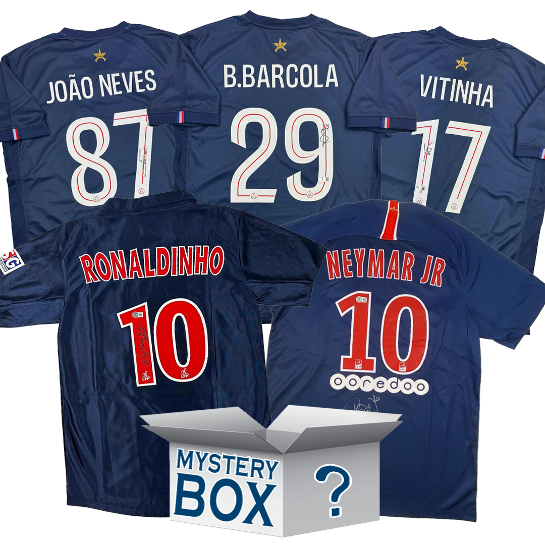 PSG Paris Saint-Germain Autographed/Signed Soccer Jersey Mystery