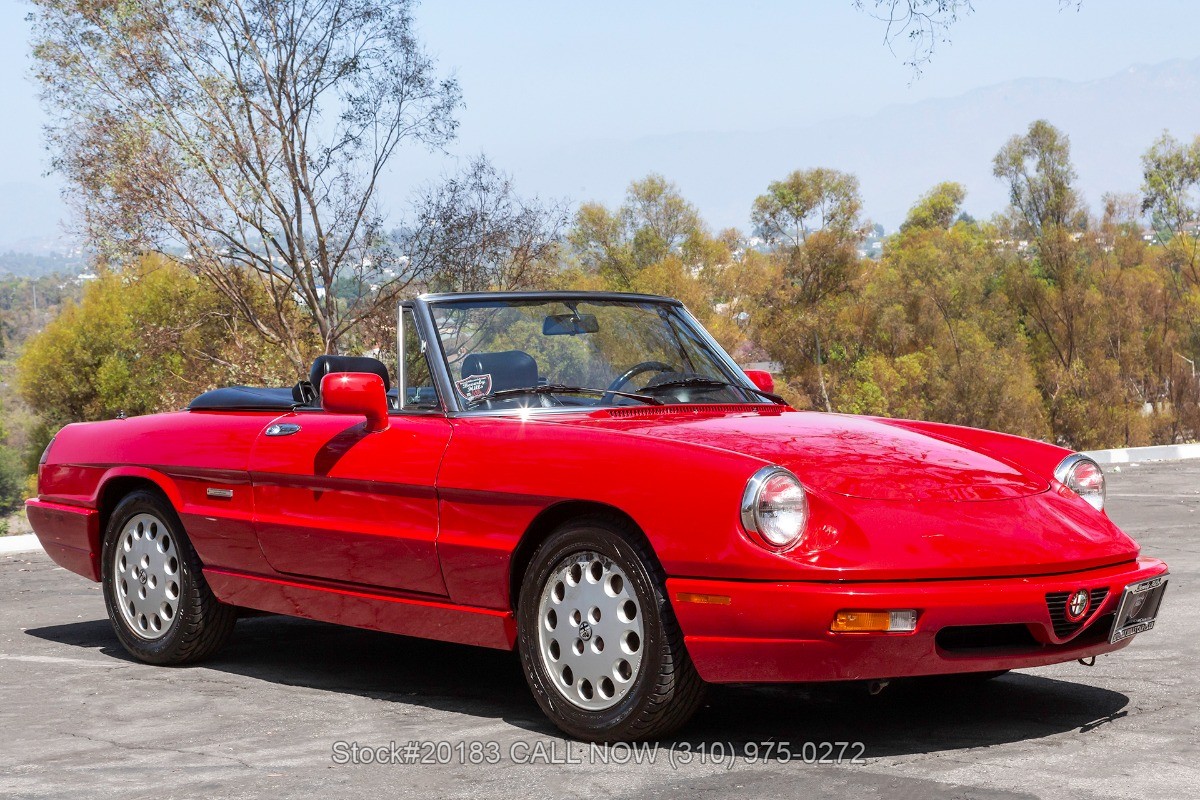1992 Alfa Romeo Spider for sale in Los Angeles California