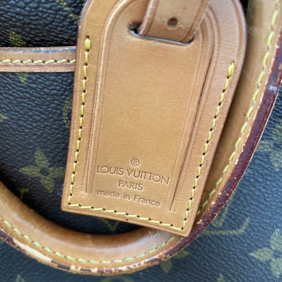 Bolso de Mano Louis Vuitton Deauville Monograma Mini Boston Viaje Marrón con Crochet Gen Foto 2 de 4