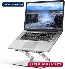 Laptop Stand for Desk, Adjustable Laptop Riser, Metal Foldable Computer Stand Ho