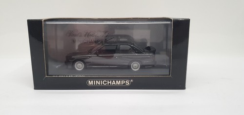1/43 BMW M3 E30 BLACK 1990 MINICHAMPS 430020305 NO AUTOART NO SCHUCO NO TSM - Picture 11 of 11