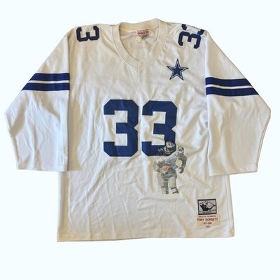 Dallas Cowboys Tony Dorsett Throwback Trikot 1977 1987 Mitchell & Ness Throwback