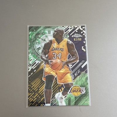 Shaquille O’Neal GT-8 Go Time Refractor /99 2025-26 Topps Chrome Update