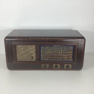 AWA Radiola Vintage Valve Radio Wooden Cabinet Model 60T For Parts TE#8126