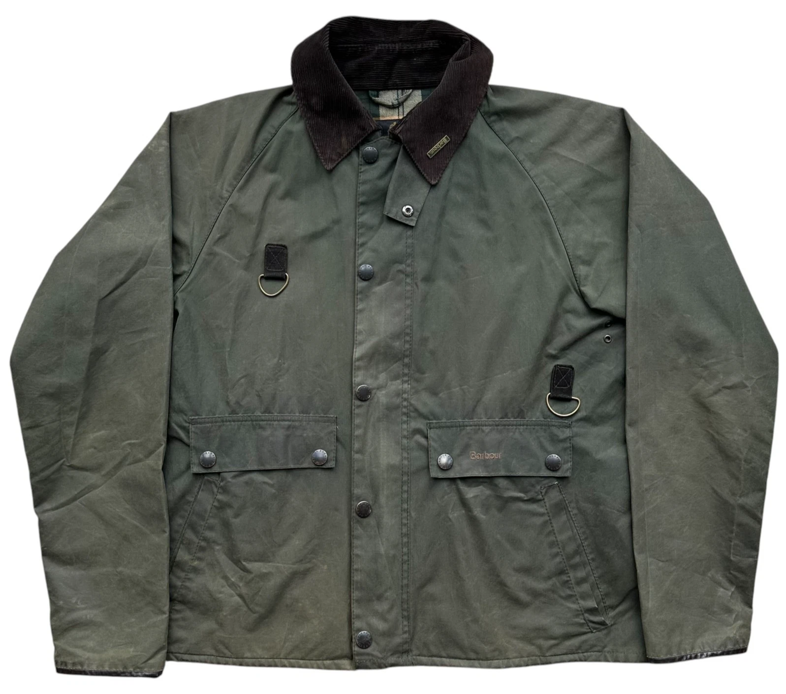 Barbour Standen Spey M Sage Green Waxed Jacket Men's Short Fishing Wading Coat
Opens in a new window