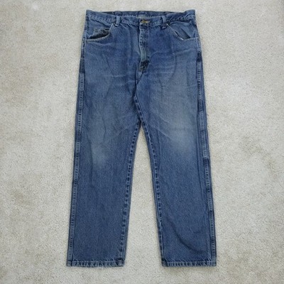 Wrangler Five Star Premium Straight Jeans Herren W36 L28 Denim Mid Rise Freizeit