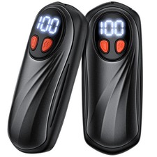 Hand Warmers Rechargeable 2 Pack, 6000mAh Electric One Size Fits Most, Black
