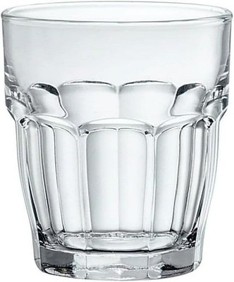 Bormioli Rocco Rock Bar Juice Glasses, Set of 6-7.25 Oz. Stackable Drinking Glas