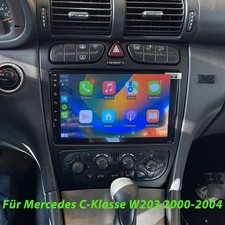 2+32G Android15 Autoradio GPS Nav WIFI F&uuml;r Mercedes-Benz C Klasse W203 C180 C220