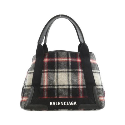 Balenciaga Navy Cabas S 339933 9Uy2N Bag Used