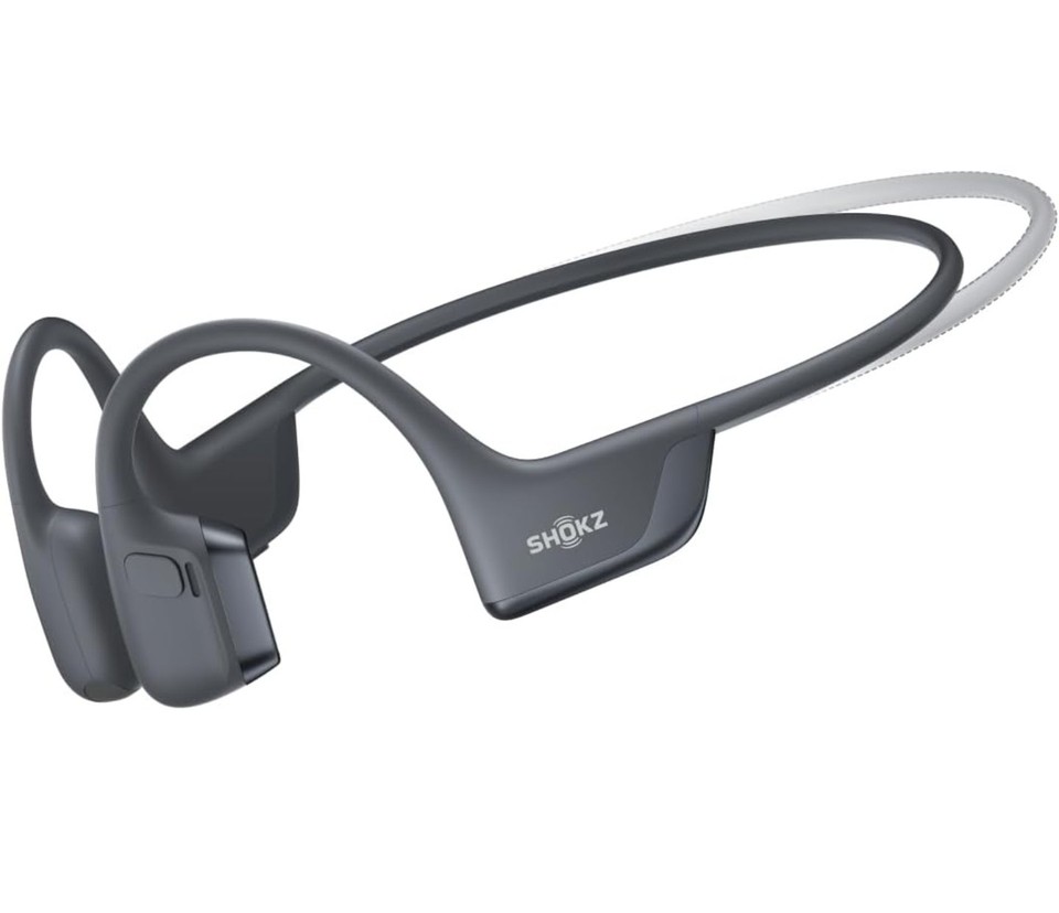 Shokz OpenRun Pro 2 Bone Conduction Open-Ear Bluetooth Headphones - Black