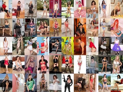 U307 Vollbusiges Erotik Modell. Glamour Fotos glänzend. 50 Sets zur Auswahl. HQ!