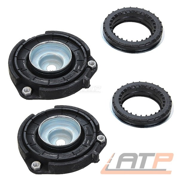 2X Domlager Vorne FÜR Audi A3 8P Q3 TT Seat Altea Leon Toledo Skoda Octavia VW-image