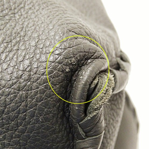 BOTTEGA VENETA Hobo Schultertasche Leder grau groß - Bild 8 von 24