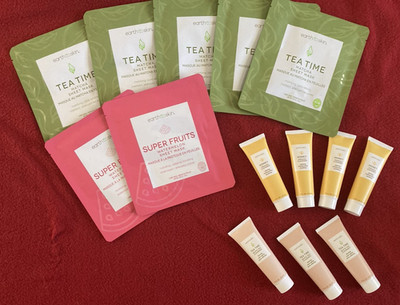 Earth To Skin 14 Pieces Variety Pack Face Masks And Creams