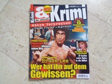 BRUCE LEE cover magazine A KRIMI Connie Francis Pablo Escobar Rhea Chakraborty
