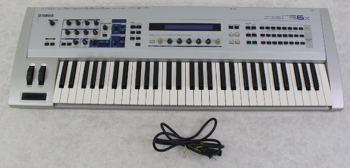 Yamaha CS6X Control Synthesizer 61 Key Keyboard for sale