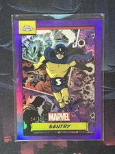 Topps Chrome Marvel 2024 | Sentry Purple Refr...