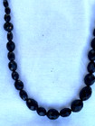 Vintage Cherry Amber Bakelite Faceted Bead Art Deco Necklace 72.5 Gr — photo 8