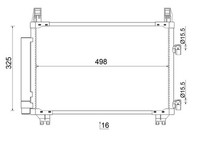 1X Mahle AC 793 000S Kondensator Klimaanlage FüR Toyota Daihatsu