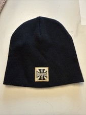 vintage west coast choppers beanie hat made in usa