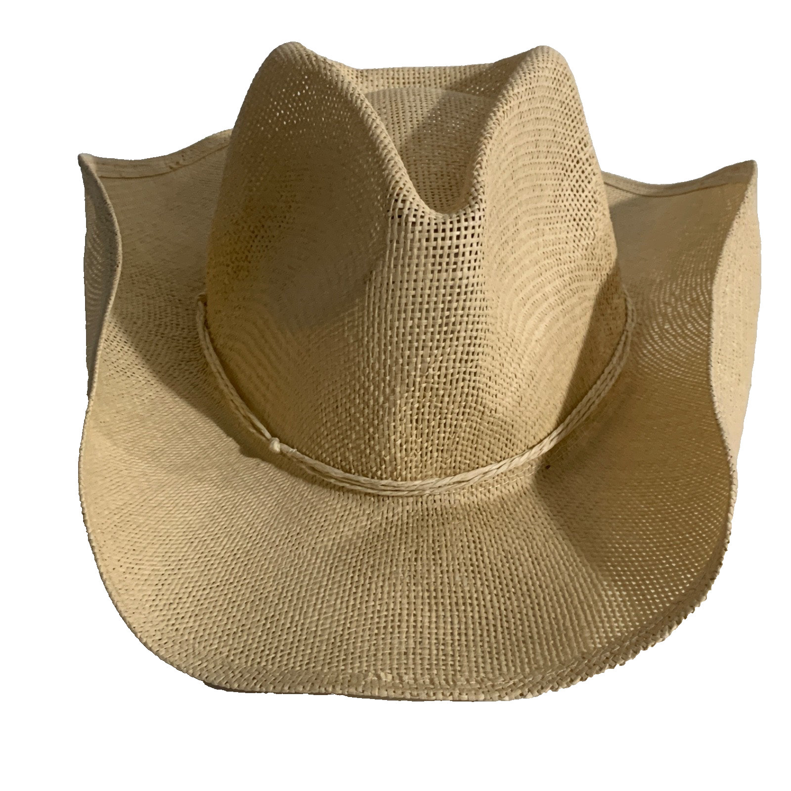 Wild Fable Woven Shapable Straw Cowboy Hat, One size fits all EUC